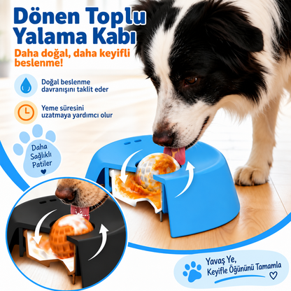 360° Dönen Yalama Topu