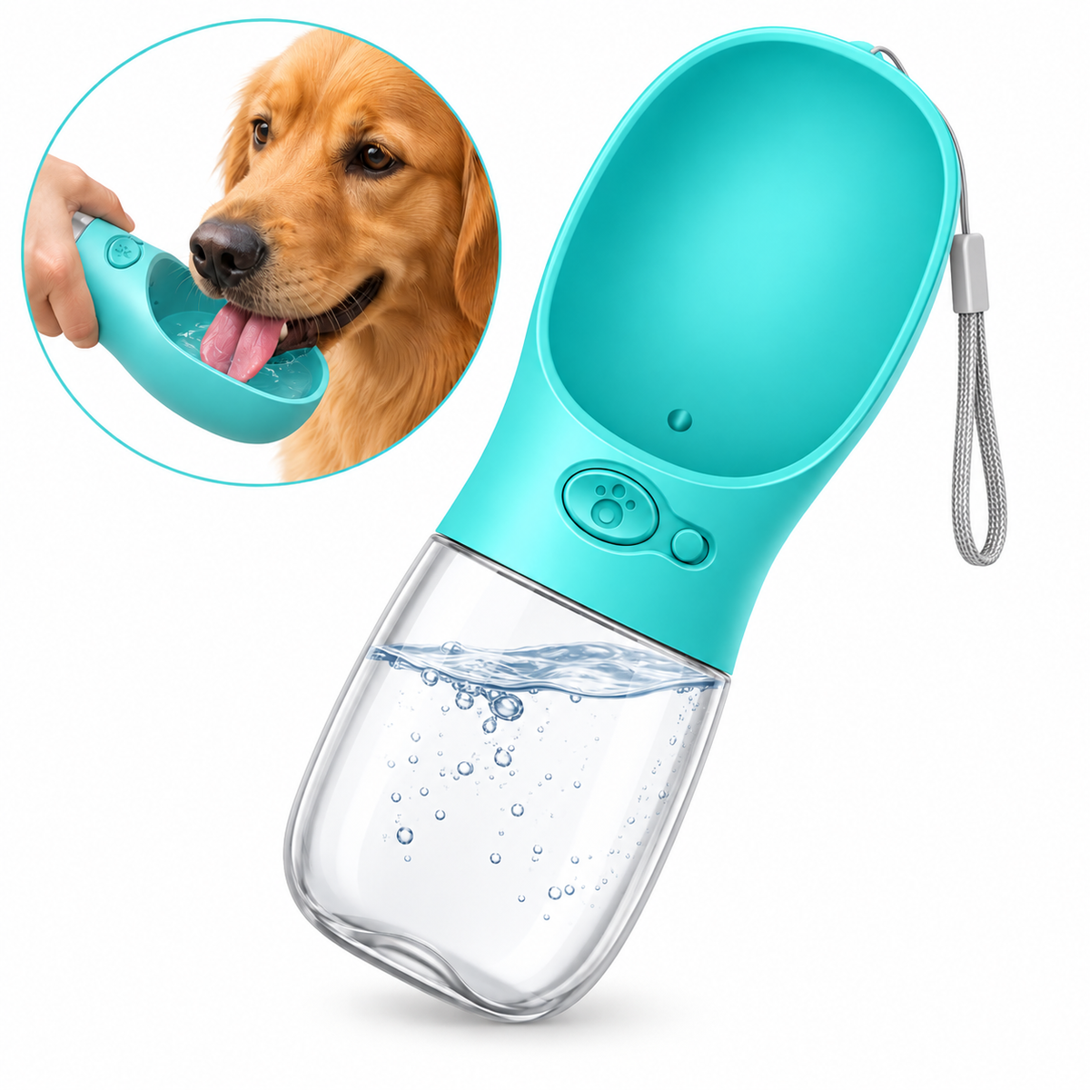 Taşınabilir Köpek Su Matarası